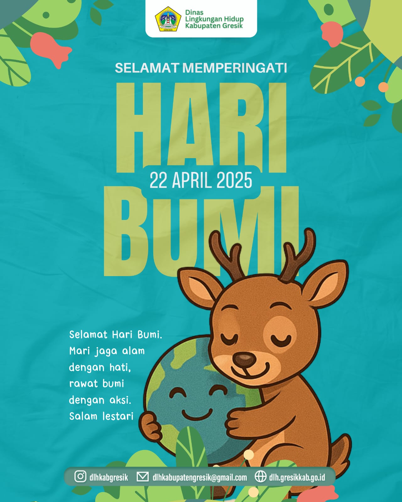 Selamat Hari Bumi 2025 "Our Power, Our Planet”